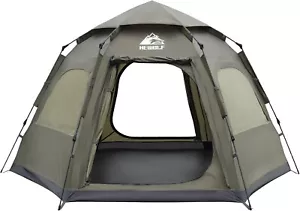 2/3/4 Person Camping Pop Up Tent Waterproof (4 Seasons) - Picture 1 of 5