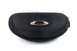 Auténtico estuche para gafas de sol Oakley Antix Soft Vault negro duro nuevo - Imagen 1 de 2
