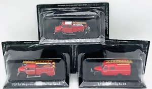 EBOND Lotto Tre Modellini Camion Pompieri - Die Cast - 1:72 - 0544 - Foto 1 di 4