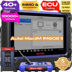 Autel MaxiIM IM608 II IM608S PRO II IMMO Key Programming Car Diagnostic Scanner - Picture 1 of 13