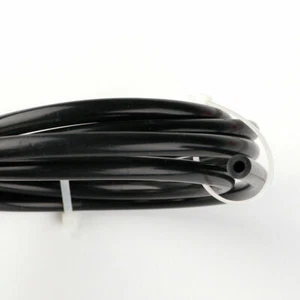 2mm Silicone Vacuum Hose Pipe Tube Racing Turbo Black 1Meter 3ft - Foto 1 di 4