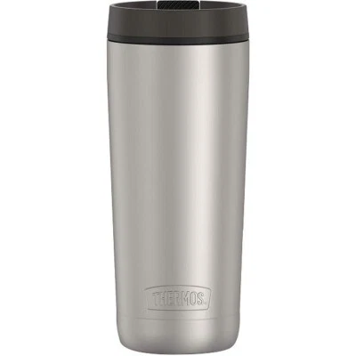THERMOS Travel Tumbler Vacuum Insulated! 18 oz! Br. Stainless Steel! BRAND NEW! - Image 1 of 4
