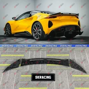 Alerón trasero 3 piezas carbono/carbono forjado/negro brillante para Lotus Emira 2023-25 - Imagen 1 de 32