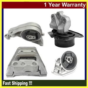 Engine & Trans. Mount 4PCS for Chevy Cobalt HHR Pontiac Saturn G5 Ion Automatic - Picture 1 of 9