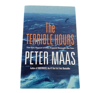 The Terrible Hours By Peter Maas Large Paperback Military History Submarine WW2 - Picture 1 of 14