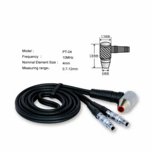 PT-04 10MHz Ultrasonic Transducer Fingertip Sensor Diameter 4mm NDT Probe - Picture 1 of 2