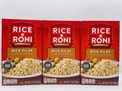 Rice A Roni Rice Pilaf 7,2 oz Exp. 02/2026 (Pack de 3) Foto 1 de 3