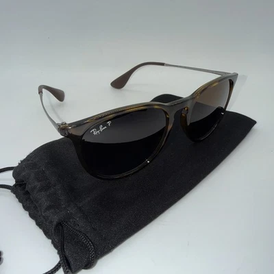 Gafas de sol para mujer Ray-Ban Erika RB4171 marco tortuga marrón degradado lentes UV Foto 1 de 4