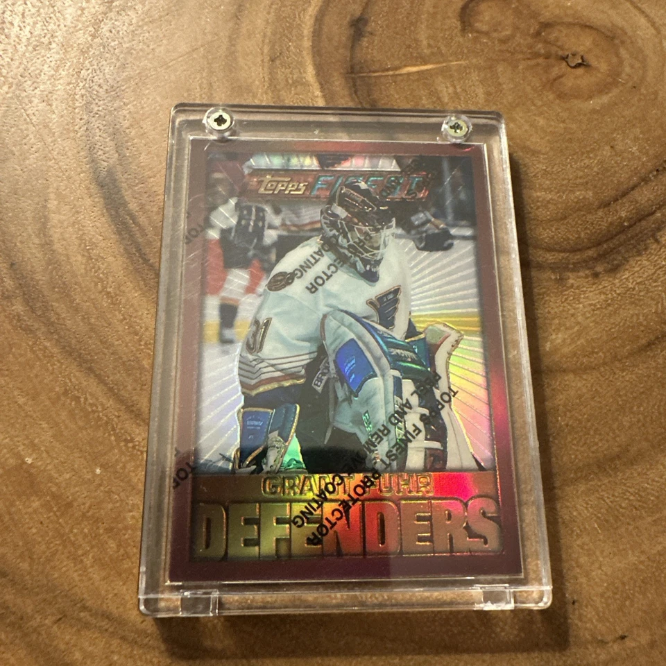 1995-96 Topps Finest - Grant Fuhr #113 Refractor - Image 1 of 2