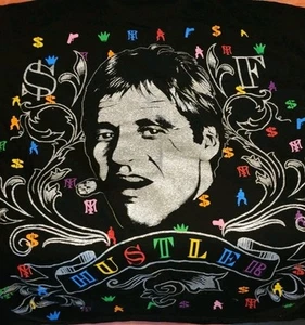 Vintage Scarface Al Pacino Tony Montana Shirt 4XL Hip Hop Rap Street Big Face - Picture 1 of 4