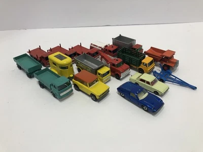 Vintage Matchbox  Diecast Cars and Trucks Mixed Lot of 13 - Image 1 of 4