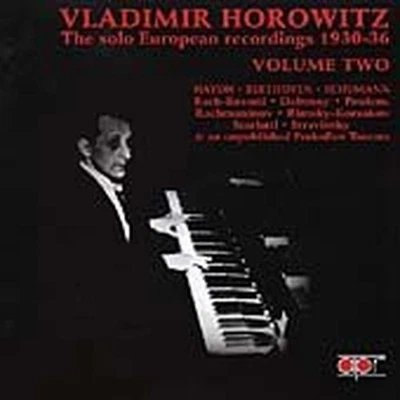 Horowitz - European Solo Recordings (1930-1936), Vol.2 -  CD VHVG The Cheap Fast - Image 1 of 2