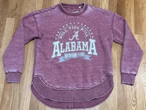 Pressbox Neu mit Etikett Damen kleiner Alabama Vintage Wash Poncho Sweatshirt - Bild 1 von 7
