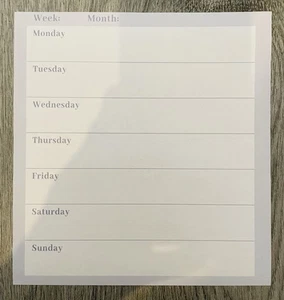 1 Year Weekly Planner - Picture 1 of 1