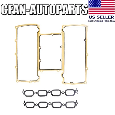 FOR 2010-18 LAND ROVER RANGE ROVER RANGE ROVER SPORT INTAKE MANIFOLD GASKETS SET Foto 1 de 4