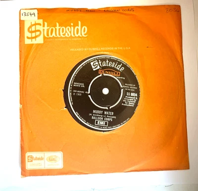 Muddy Water. by the Balloon Corps. Rare Stateside 45 from Jan1970 - Imagem 1 de 4