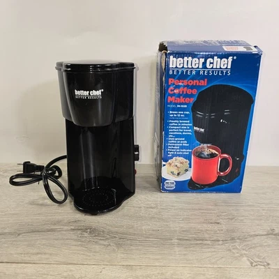 Better Chef Personal One Cup Automatic Coffee Maker 12oz New Opened Box - Image 1 of 4