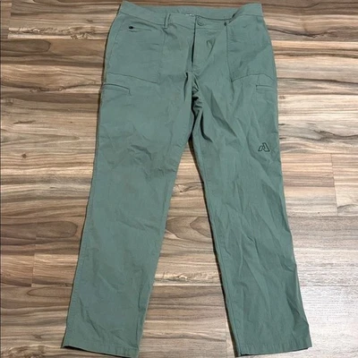 Pantalones cargo Eddie Bauer First Ascent para mujer talla 14 senderismo al aire libre verde nailon Foto 1 de 4