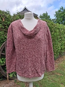 Handgestrickter Pullover Handarbeit Gr. 40 Baumwollmix - Bild 1 von 1