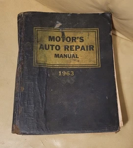 Motor’s Auto Repair Manual 1963 Mechanical Specifications 1953-63 - Bild 1 von 9