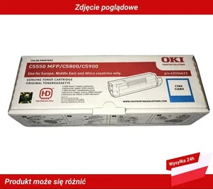 43324423 Oki C5800 z tonerem Cyjan - Bild 1 von 4