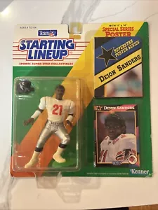 Deion Sanders 1992 alineación inicial Atlanta Falcons muy buen estado - Imagen 1 de 2