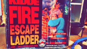 New Listing3-Story 25 foot Escape Ladder. Kiddie Fire Escape.