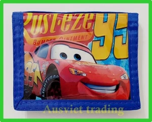 Brand new Cars wallet boys kids cartoon tri-fold coin purse - Picture 1 of 7