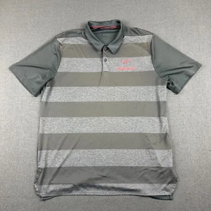 Nike Washington State Cougars Polo Shirt Mens XL Black Gray WSU Dri Fit Golf - Picture 1 of 9