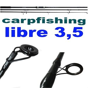 Canna Pesca Carpfishing 3.5 Libbre 13 Piedi 3 Sezioni  Carpa Carbonio