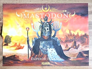 MEGA Poster: MASTODON "Emperor of Sand" - 22 x 16 in. (55 x 40 cm) - MINT COND. - Picture 1 of 1