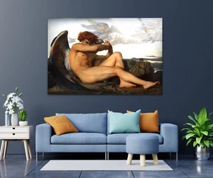 Fallen Angel Alexandre Cabanel Tempered Glass Wall Art - Picture 1 of 10