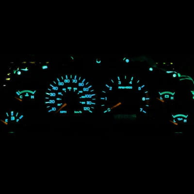 Nuevo kit LED azul hielo medidor de cuadro de instrumentos para Ford Mustang 1999-2004 Foto 1 de 4