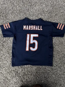 NFL Team Apparel Chicago Bears Brandon Marshall GSH Jersey #15 Youth Medium - Picture 1 of 4