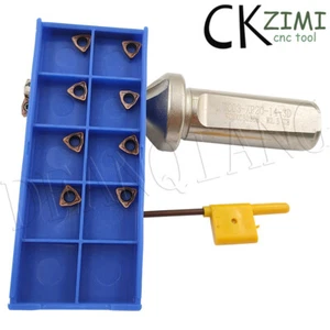 Taladro en U WCΦ14-3D-C20 14 mm broca indexable herramienta + 10 piezas WCMX030208FN - Imagen 1 de 8