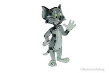 Estatuilla coleccionable de cristal gris de Tom y Jerry's Tom de Tom y Jerry's