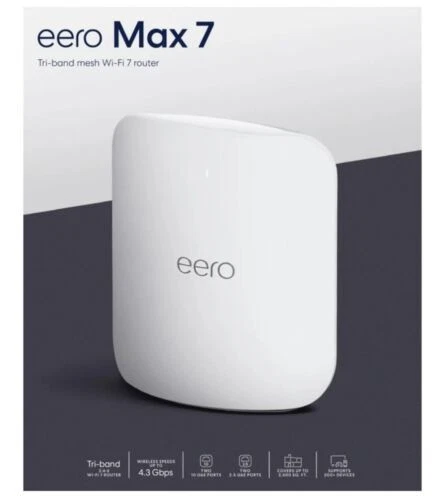Amazon eero Ma Tri-Band Mesh Wifi Router - 1 Pack