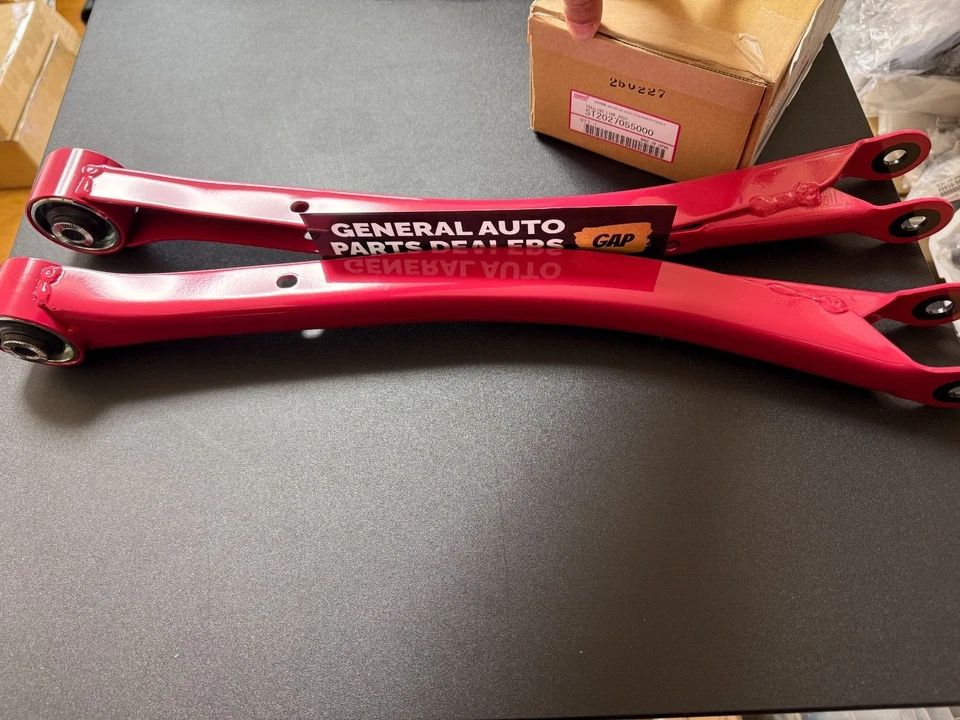 Genuine SUBARU STI IMPREZA GDB GC8 GF8 Legacy Forester Pillow Ball Trailing Arms - Image 1 of 4