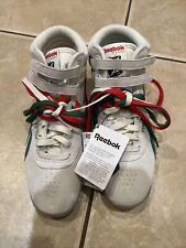 NWT! Reebok Women's Freestyle Hi-Tops Human Rights Now HQ4142 Size 9 M