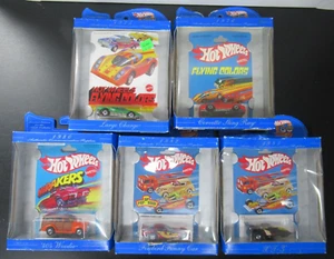 Lot 5 Hot Wheels 30th Ann. Large Charge Stingray 40's Woodie Firebird XT-3 (a) - Picture 1 of 11