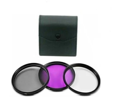 Bower 55mm UV-CPL-FLD Filter Kit For Canon EOS R7 with 18-150mm Lens - Image 1 of 4