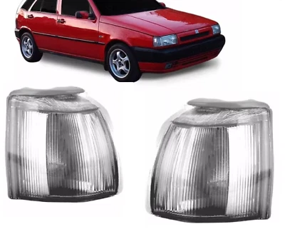 FANALI GRUPPI OTTICI FRECCE  ANTERIORI  SX+DX  PER FIAT TIPO 93 95 1993 1995 - Immagine 1 di 2