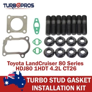 Kit de pernos y juntas de instalación turbo para Toyota LC 80 Series HDJ80 1HDT 4,2 L - Imagen 1 de 4