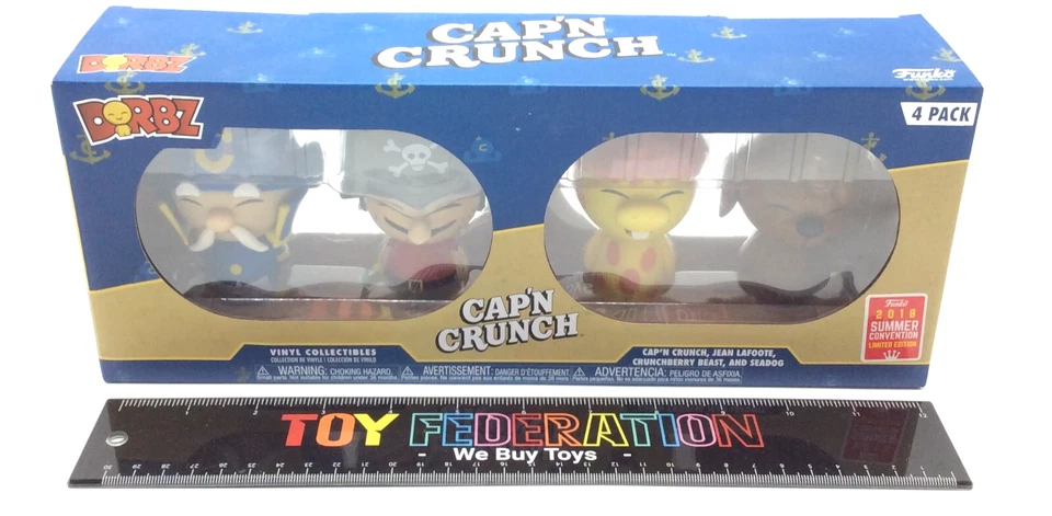 Funko Dorbz 2018 Convención de Verano Cap'n Crunch Paquete de 4 Foto 1 de 4