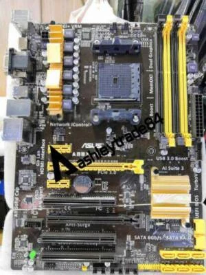 ASUS AMD A88X Motherboard A88X-PLUS Socket FM2+  DDR3 SATA USB 3.0 Used - Image 1 of 3