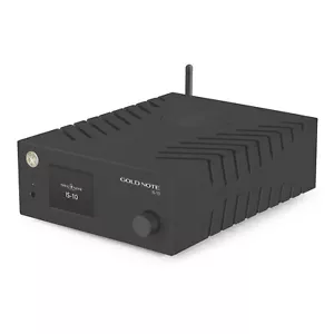 GOLD NOTE IS-10 BLACK AMPLIFICATORE INTEGRATO - DAC - STREAMER NUOVO - Picture 1 of 2