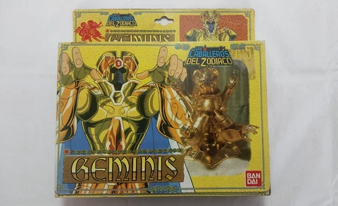 GEMINIS Saint Seiya figure 1987 Bandai Knights of The Zodiac Cover