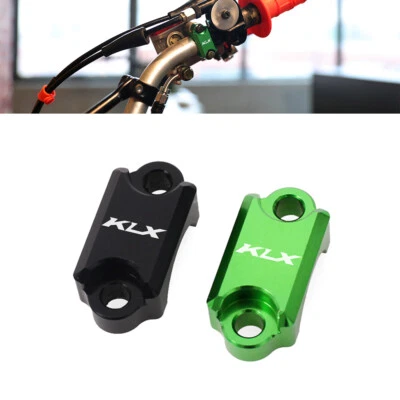 CNC Brake Master Cylinder Clamp Cover For KAWASAKI KLX300SM KLX230/R KLX250S/SF - Image 1 of 4
