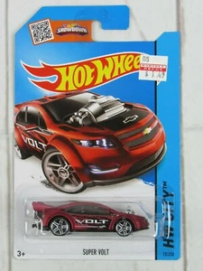Hot Wheels 2014 HW City Super Volt 22/250 rojo - Imagen 1 de 5