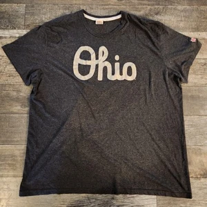 Homage Ohio State Buckeyes T Shirt Mens 3XL XXXL Big Gray Script Football - Picture 1 of 7